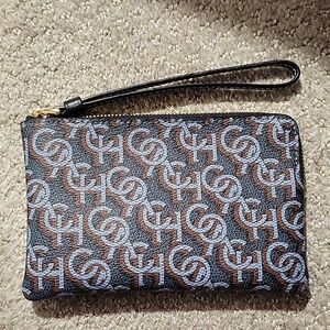 Coach Small Wristlet - Navy Color
